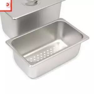 스텐타공밧드 푸드팬 4인치 타공밧드(뚜껑별도)