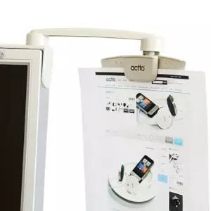 CRT LCD 컴퓨터 모니터 메모 종이 꽂이 클립 A4 페이퍼 고정 카피 문서 고정대 홀더 메모꽂이