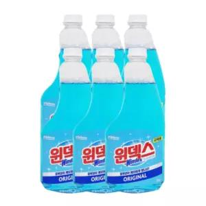 원덱스 윈덱스 유리세정제 리필 500ml 6개