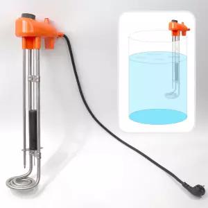 국산 참좋은 기계식 수중히터 3KW 500MM 물데우기 온수히타 온수기 돼지꼬리