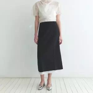 [온앤온](강남점) 레이어드 H라인 스커트 NEW6SS239