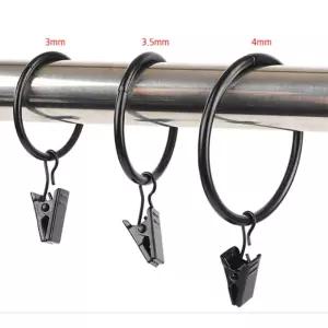 착착 커튼 집게 욕실샤워커튼고리링