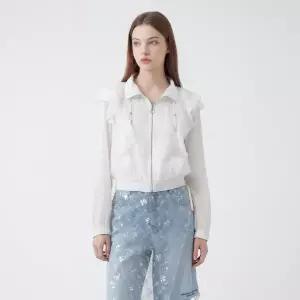 [롯데백화점]에고이스트 숏점퍼 러플 포인트ES2TZ300