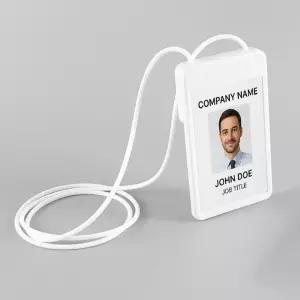 실리콘 목걸이형 사원증 홀더 카드 케이스 DD-13373