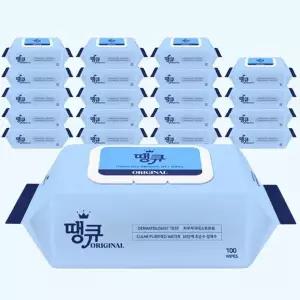 [땡큐] 오리지널 물티슈 100매×20팩