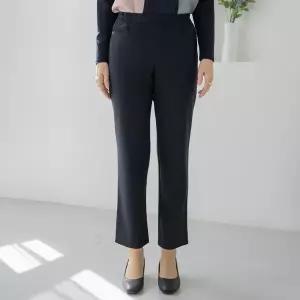 엄마옷 마담4060 바지 중년여성 데일리 T링세미일자스판팬츠 -YPN2603010-