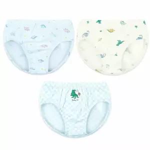 바풀 MK SS68-03 아동팬티 3매입 남아 순면 속옷 유아 아동 주니어 삼각 팬티