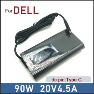 Dell Precision 35400TDK33 DA90PM170 유형 C AC 어댑터 노트북 20V 4.5A 전원 공급 장치용 정품 USB-C 90W