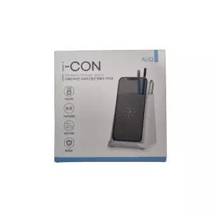 ALIO 652BLA24 2세대 아이콘 무선 고속 충전 거치대 듀얼 코일