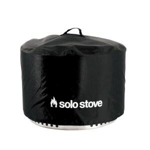 솔로 스토브 유콘 쉘터 - 화덕 및 액세서리용 내후성 원형 커버 알루미늄 보강이 포함된 PVC 코팅 폴리에스터 연중 방수 보호