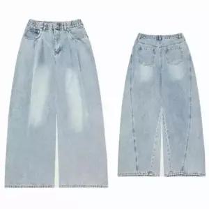 [행텐] HC04 여성투턱워싱와이드청바지 여성투턱워싱와이드 청바지 10510-155-206 (S46776399)