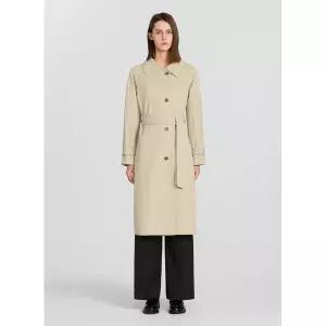 [롯데백화점]쉬즈미스 코튼 블렌드 벨티드 맥 코트 SWWBYP11020