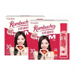 티젠 콤부차 자두 30스틱X2박스