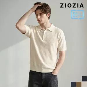 [지오지아] 썸머 데일리 카라 니트 (ABE2ET1103)