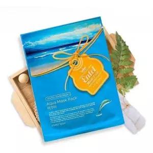 아쿠아 마스크팩 시트마스크 얼굴팩 수분진정 피부관리 10매