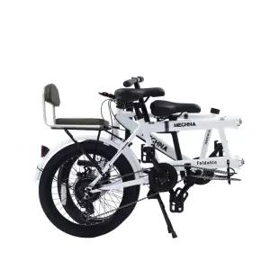 접이식 2인용자전거 커플 패밀리 오렌지 사이클