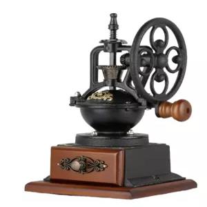 원두 그라인더 레트로 분쇄기 수동 커피 신형 핸드밀 카페 업그레이드탄소강 대형 손잡이