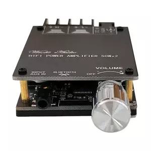 호환  ZK-502C APP HIFI 스테레오 블루투스 5.0 TPA3116 디지털 전력 오디오 증폭기 보드 TPA3116D2 50WX2