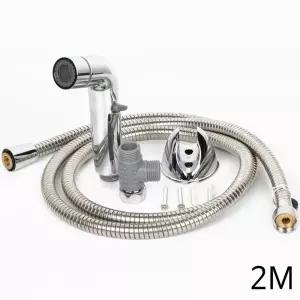강력수압 욕실 변기 벽 청소 샤워기 2M 스텐호수 메탈호스 화장실