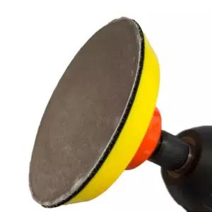 임팩 드릴 사포 패드 드릴용 4인치 목공 전동 드릴 사포 패드 샌딩 액세서리 백업 공구 나사