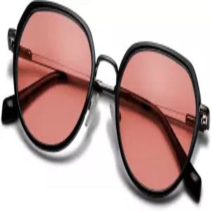 형광 LED 눈부심 광공포증 및 뇌진탕을 위한 브래드델 FL-41 로즈 틴티드 편두통 안경