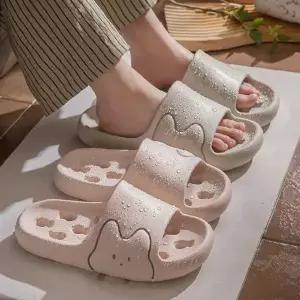 물빠짐 욕실 슬리퍼 화장실 베란다 미끄럼방지 푹신한 쿠션 EVA 귀여운 곰