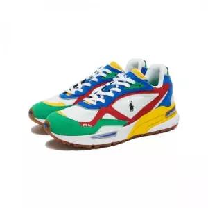 15820203 POLO RALPH LAUREN TRACKSTR 275 SNEAKERS LOW (MULTI/WHITE) (폴로 랄프 로렌 트럭