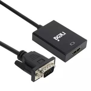 RGB to HDMI 변환 컨버터 구형 15핀 컴퓨터 모니터 연결 어댑터 / VGA HDMI 젠더 WISENX537