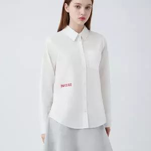 [롯데백화점]에고이스트 자수포인트 슬림 블라우스 ES1WB260