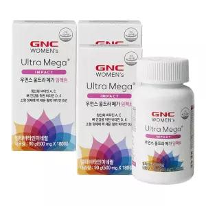 GNC 우먼스 울트라메가 임팩트 180정, 3개