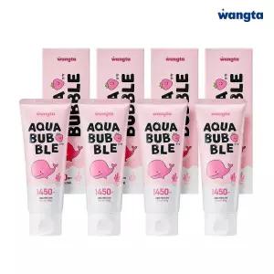 왕타 아쿠아버블 어린이치약 딸기 80gx4개