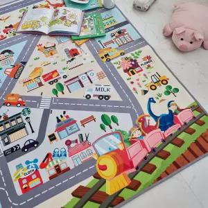 아르떼베딩 시티로드 아동 아이방 유아 키즈 놀이방 매트 거실 카페트 러그 100x150/150x200