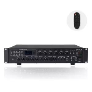 KANALS KPA-500 PA앰프 500W 하이로우겸용앰프 6ZONE BT USB 튜너