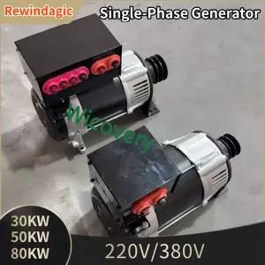 저속 10KW 220V 380V 기어리스 영구자석 발전기 AC 교류 풍력 터빈 수력