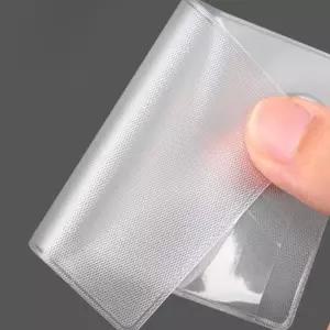 투명 pvc 카드 보호 비닐 커버 세로형 10매