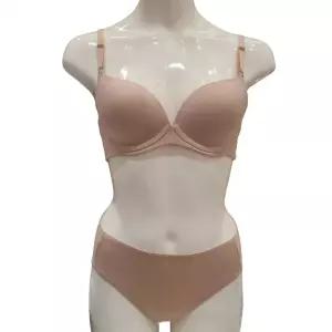 [트라이엄프](대구신세계) 스킨솔리드 베이직 브라팬티세트(TBWBRR12BPR12BE)