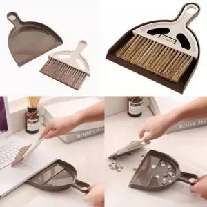 쓱싹 쓰레받이세트 미니 빗자루세트 빗자루 만능빗자