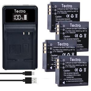 1500Ah CGA-S005E DMW-BCC12 DB-60 BP-DC4 NP70 배터리 파나소닉 호환 루믹스 DMC-FX180 DMC-LX1 LX3 FS1 F