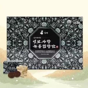 매일 챙기는 활력 영묘사향 녹용침향단 60환 30박스 /가족 부모님 건강 효도 병문안 명절 단체 선물