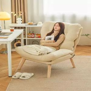 1인용쇼파 침실 안락 편한 패브릭 원룸 의자 윙체어 등받이