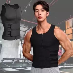 남녀공용 허리 보호대 복부 2중 밴드