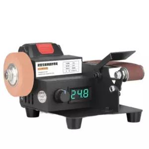 가정용 미니 탁상그라인더 샌딩기 연삭기 벨트 사포 앵글 유선 그라인더스탠드 미니그라인더