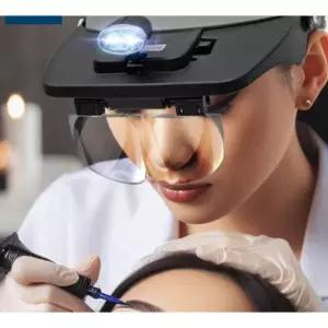 돋보기 루페 81007a 메가뷰 테라사키 확대경 조명 시술 눈썹 문신 타투