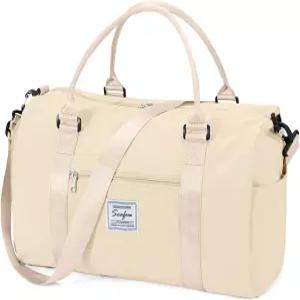 신발장이 있는 여성용 짐 가방 스포츠 더플백 개인 템 여행 토트백 주말 소형 캐리 오버나이트 백 운동