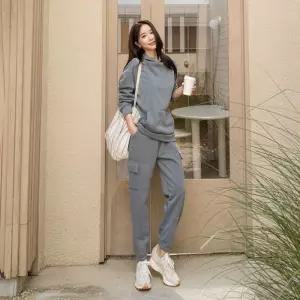 [그로우앤더]스트릿 무드 윈터 기모 카고조거팬츠