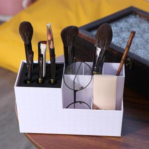 아크릴 가위 홀더 보관함 전문가용 다기능 헤어 빗 거치대 미끄럼 방지 분리형