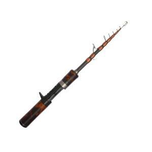 경량 카본 솔리드 우드 그립 마이크로오브젝트 호스 마우스 루야 낚싯대 다단 접이식