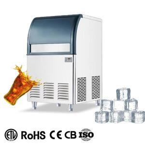 소형 상업용 완전 자동 사각 제빙기 (커피숍, 버블티 매장용)