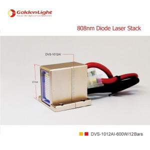 600W-DVS-1012AI / 808nm-다이오드-레이저-스택-조립-코히런트-레이저-바 미학용-레이저-제모용