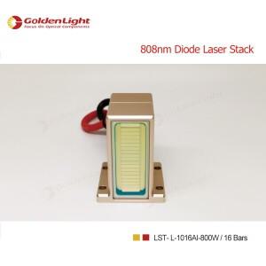 다이오드 레이저 스택 LST-L-1016AI-Assemble, 800W, 바 당 16 전력 미적 제모
